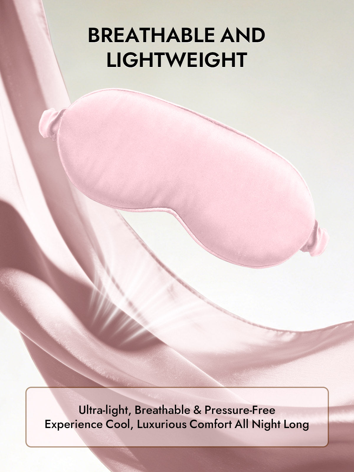 [Pink] SilkSilky-CA Pure Silk Eye Mask 005
