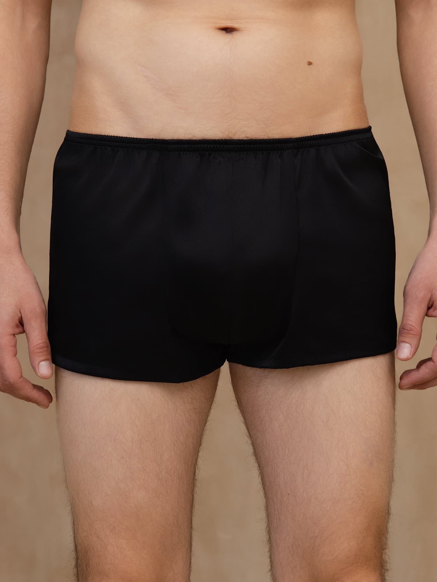 [Black] SilkSilky-CA Mens Underwear 001