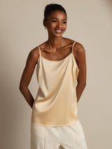 [Champagne] SilkSilky-CA Spaghetti Strap Camisole 006