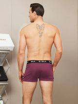 [Wine] SilkSilky-CA Pure Silk Mens Underwear 002,