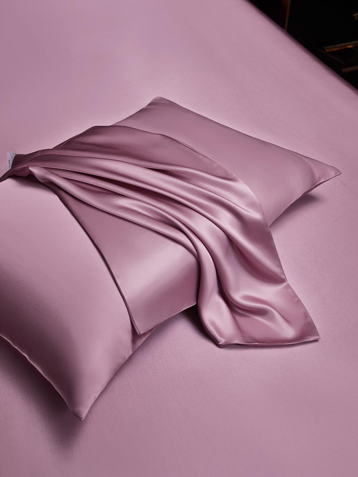 [Mauve Orchid] SilkSilky-CA 22Momme Pure Silk Pillowcase 002