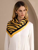 [Yellow Arcs] SilkSilky-CA Scarf 003