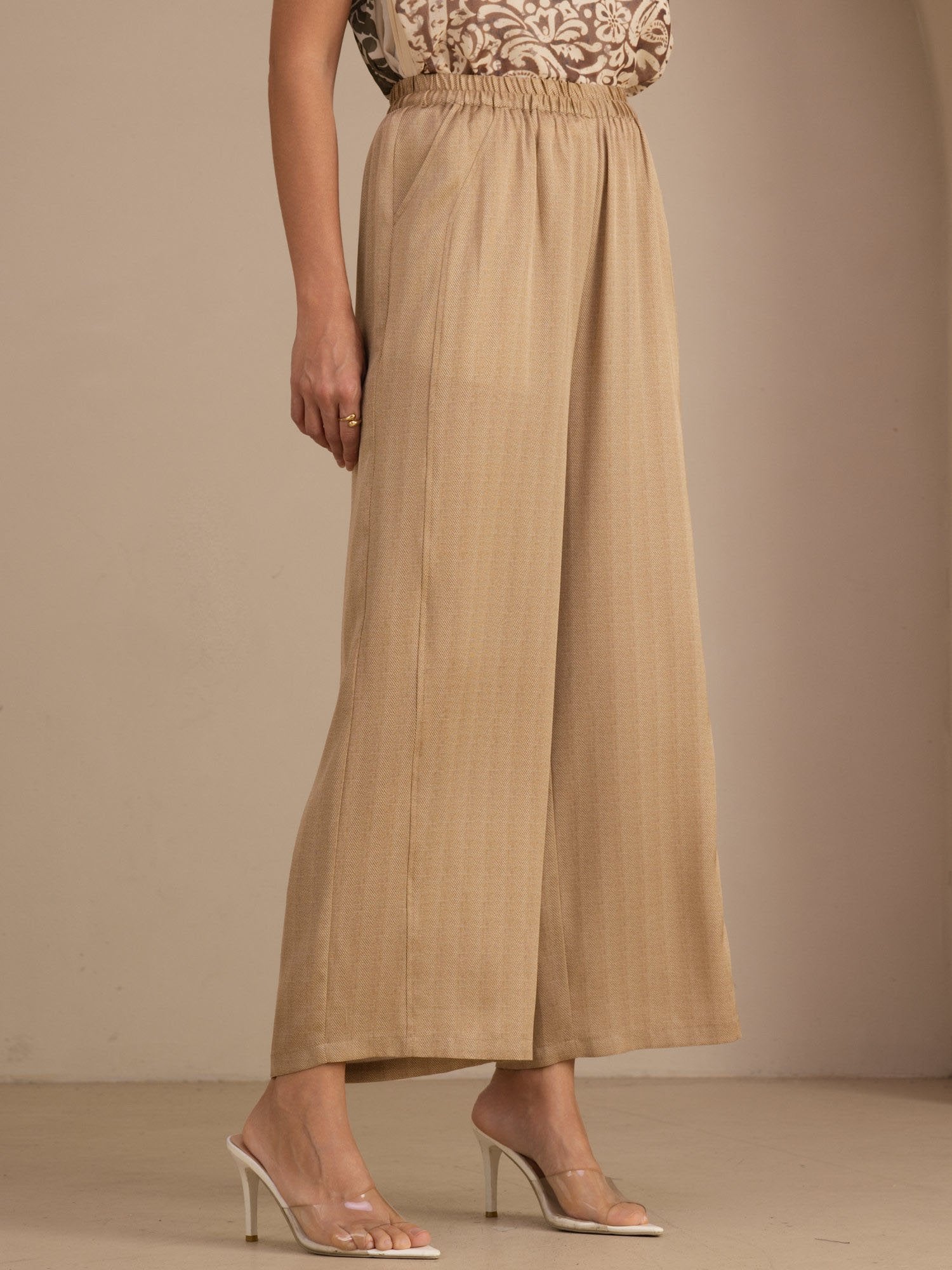 [Curry] SilkSilky-CA Womens Pants 001