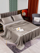 [Gray] SilkSilky-CA 25Momme Bedding Set 002