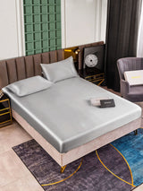 [Silver] SilkSilky-CA 25Momme Bedding Set 001