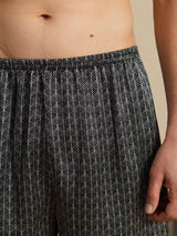 [Black Ginkgo] SilkSilky-CA Mens Sleep Bottoms 005