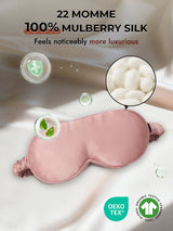 [Pale Mauve] SilkSilky-CA 22Momme Eye Mask 006