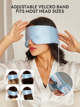[Light Blue] SilkSilky-CA Eye Mask 004