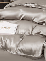 [Gray] SilkSilky-CA 22Momme Duvet Covers 003