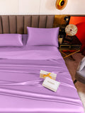 SilkSilky CA 19Momme Pure Silk Bedding Set Lavender 004