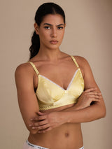 [Yellow] SilkSilky-CA Bra 005