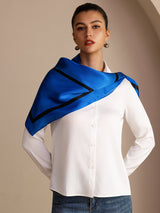 [Blue Square] SilkSilky-CA Scarf 003