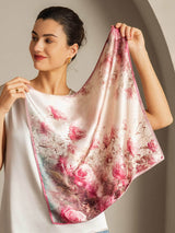 [P103] SilkSilky-CA Pure Silk Scarf 002,