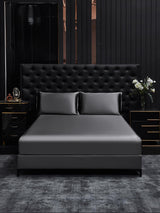 [Dark Gray] SilkSilky-CA 19Momme Bedding Set 002