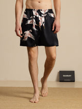 [Black] SilkSilky-CA Mens Sleep Bottoms 003