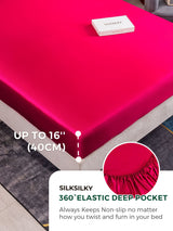 [Wine] SilkSilky-CA 19Momme Bedding Set 004