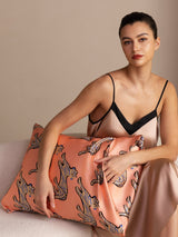 [Pink Cat] SilkSilky-CA Pillowcase 004