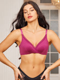 SilkSilky CA Silk Knitted Bra Purple 003