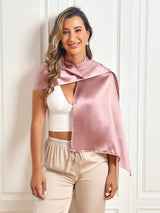 [Pale Mauve] SilkSilky-CA Scarf 007