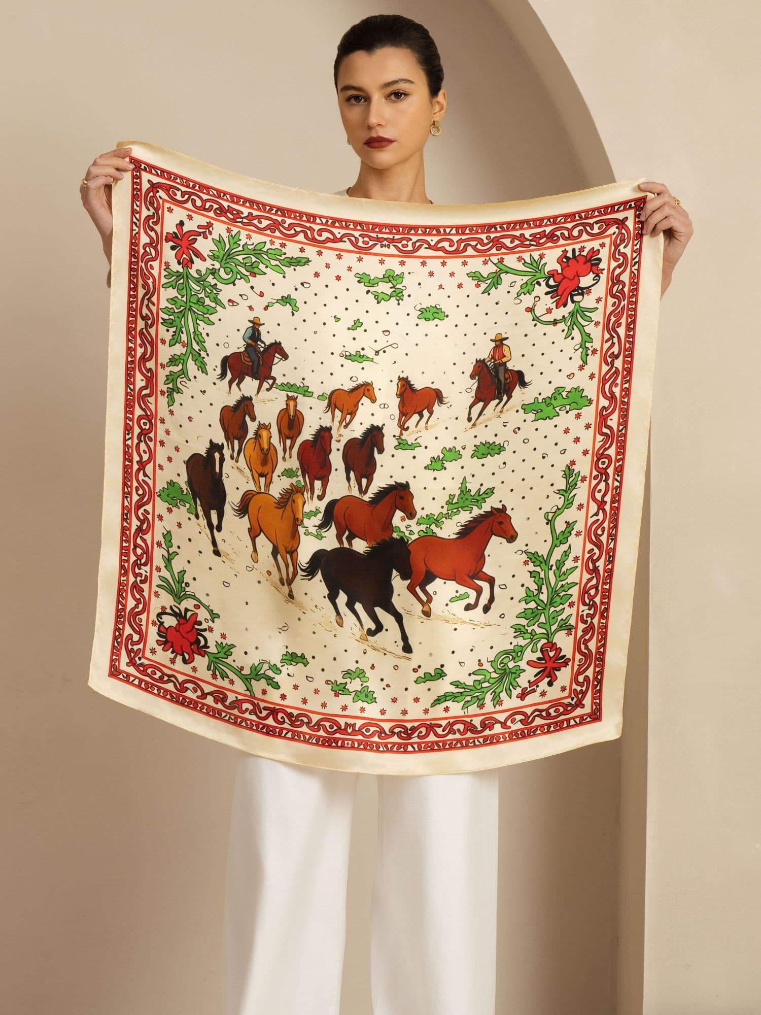 [P111] SilkSilky-CA Scarf 003