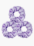 SilkSilky CA 19Momme Pure Silk Scrunchie Lavender 003