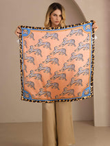 [Pink Cat] SilkSilky-CA Scarf 003