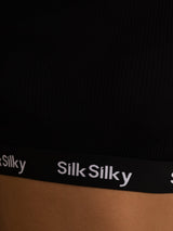 [Black] SilkSilky-CA Sleeveless Crew Neck Women's Outfit Sets 005