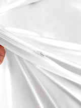 [White] SilkSilky-CA Duvet Covers 005