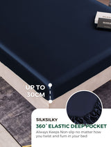 [Dark Blue] SilkSilky-CA 25Momme Sheet 004