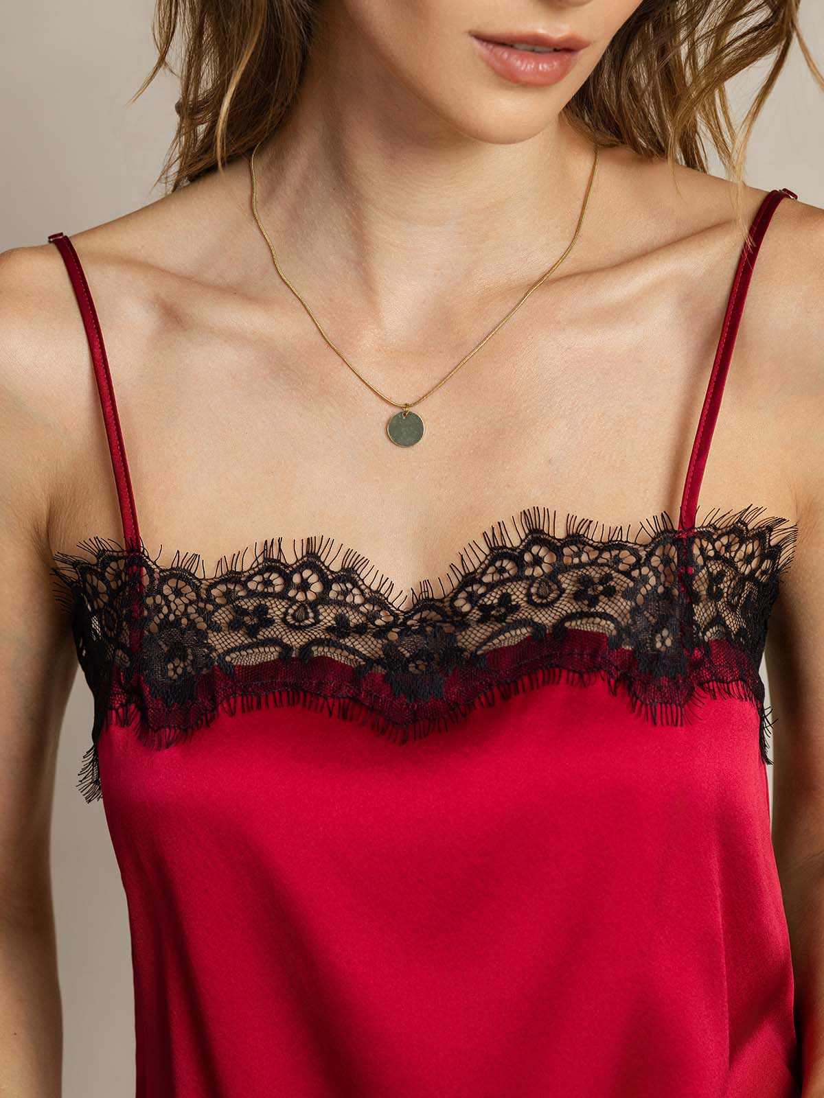 [Wine] SilkSilky-CA 19Momme Silk Camisoles 004