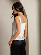 [Silver] SilkSilky-CA Sleeveless Camisole 002