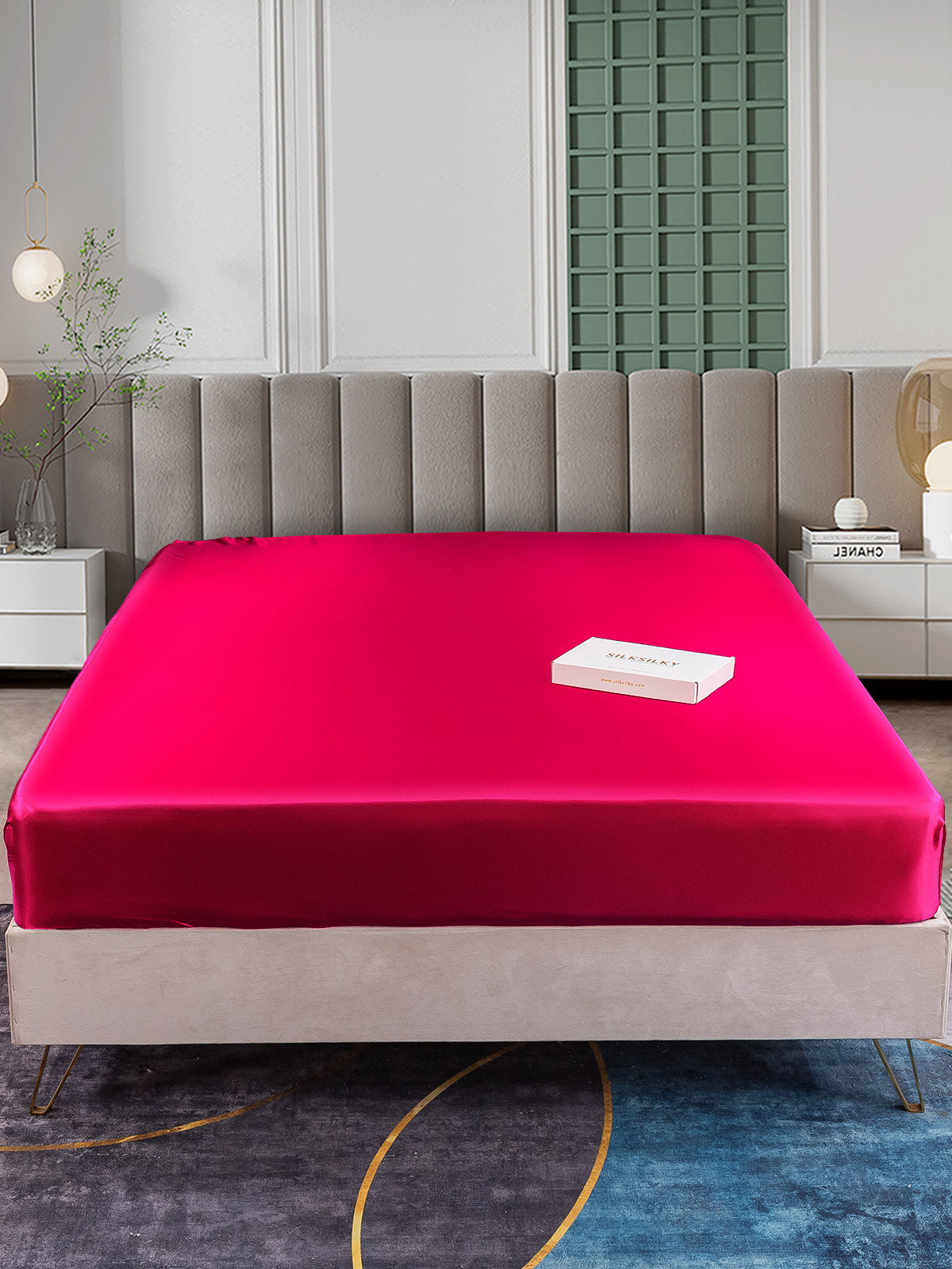 [Wine] SilkSilky-CA 25Momme Sheet 002