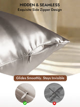 [Gray] SilkSilky-CA 30Momme Pillowcase 006