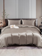 [Gray] SilkSilky-CA 22Momme Bedding Set 001