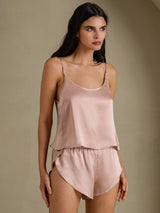 [Tuscany] SilkSilky-CA Spaghetti Strap Camisole Set 006