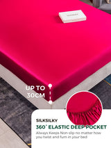[Wine] SilkSilky-CA 19Momme Bedding Set 004
