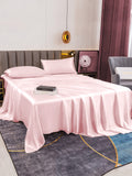 SilkSilky CA 19Momme Pure Silk Bedding Set Pink 003