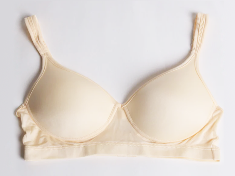 Wireless supersoft fixed bra pads