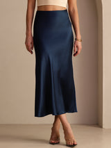 [Dark Blue] SilkSilky-CA Skirt 004