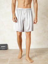[Silver] SilkSilky-CA Mens Sleep Bottoms 001