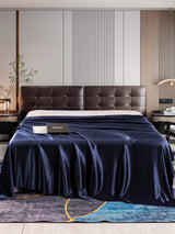 [Dark Blue] SilkSilky-CA 22Momme Sheet 001
