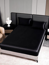 [Black] SilkSilky-CA 22Momme Bedding Set 005