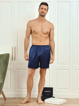 [Dark Blue] SilkSilky-CA Mens Sleep Bottoms 004