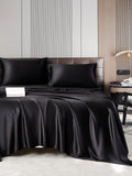 SilkSilky-CA-22Momme-Pure-Silk-Bedding-Set-Black-003