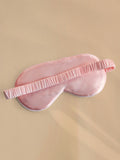 SilkSilky-CA 19Momme Pure Silk Eye Mask Pink 004