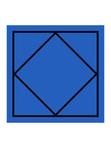 [Blue Square] SilkSilky-CA Scarf 001