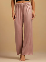 [Peach Skin] SilkSilky-CA 19Momme Machine-Washable Silk Women's Sleep Pants 003