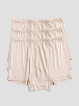 [Beige] SilkSilky-CA 100% Silk Jersey Men's Underwear 002