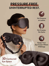 [Dark Gray] SilkSilky-CA 22Momme Eye Mask 003
