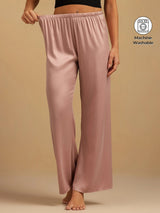 [Peach Skin] SilkSilky-CA 19Momme Machine-Washable Silk Women's Sleep Pants 001